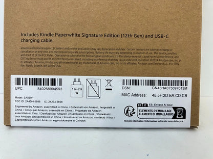 Amazon Kindle Paperwhite Signature Edition 32GB